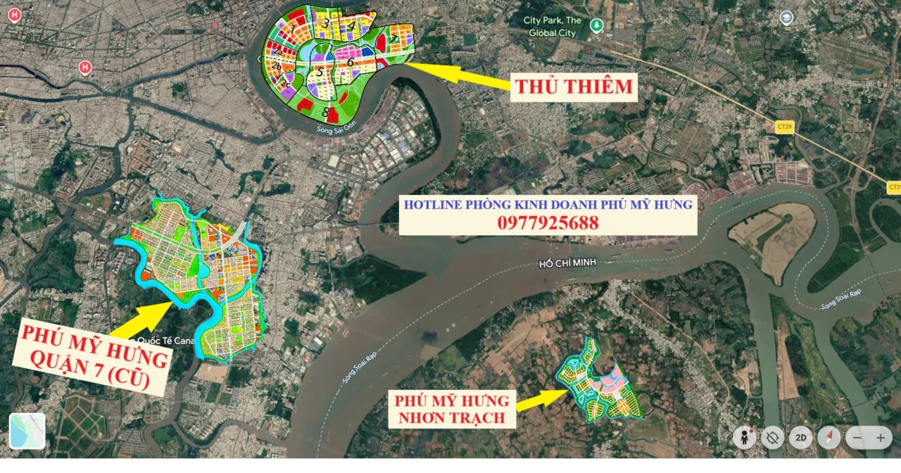 Vị Trí Phú Mỹ Hưng Nhơn Trạch – Phân Tích Chi Tiết Kết Nối Và Tiềm Năng Hạ Tầng 1 Vị trí dự án Phú Mỹ Hưng Nhơn Trạch cực đẹp, liền kề sông lớn. Tạo thành tam giác 3 đô thị đẳng cấp nhất phía Nam là Thủ Thiêm - Phú Mỹ Hưng Quận 7 và Phú Mỹ Hưng Nhơn Trạch