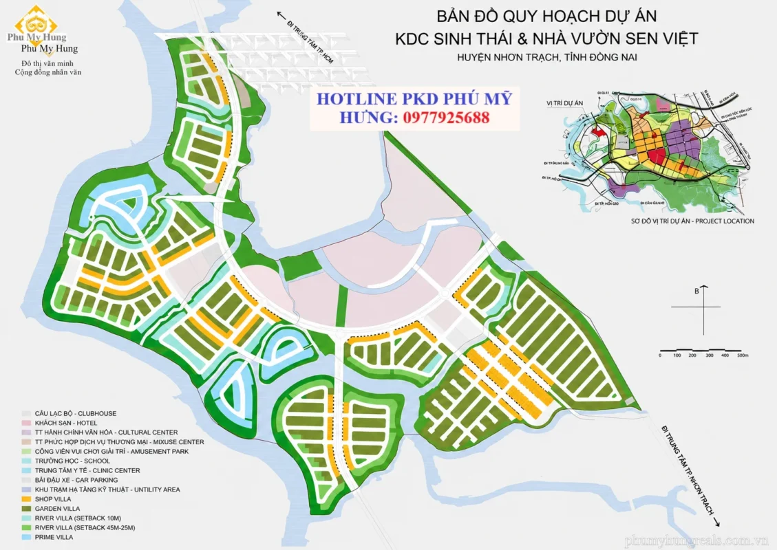 Quy Mô 212 Ha Mang Lại Lợi Thế Gì Cho Phú Mỹ Hưng Nhơn Trạch? 4 Quy hoạch 212 hecta dự án Phú Mỹ Hưng Nhơn Trạch