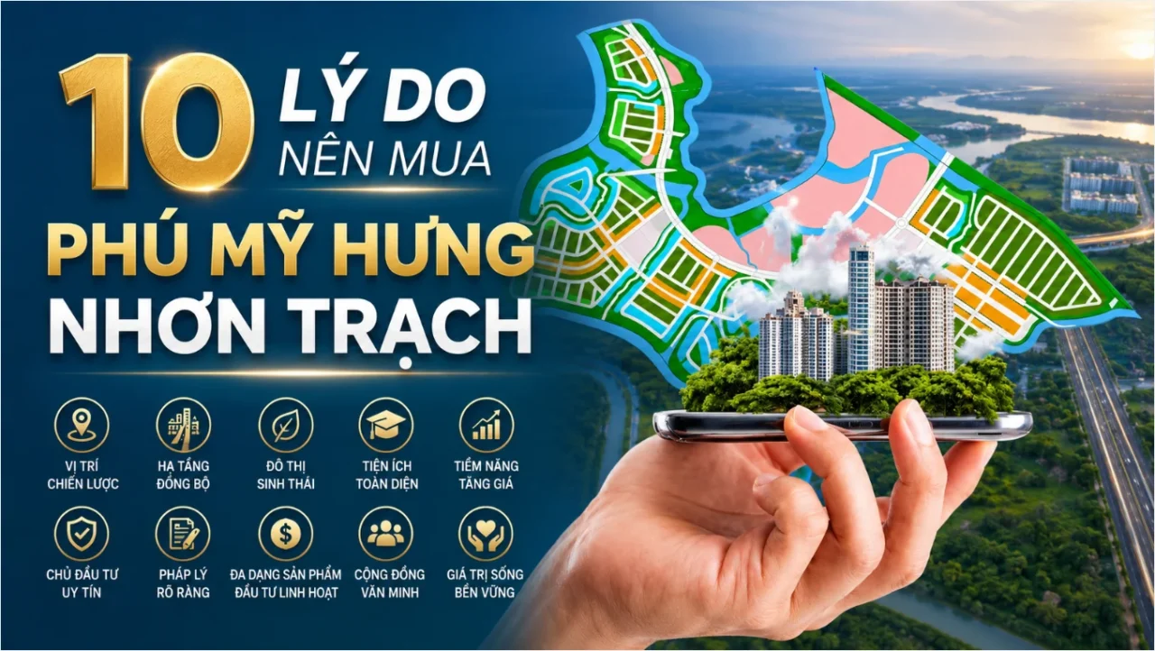 10 Lý Do Phú Mỹ Hưng Nhơn Trạch Được Khách Hàng Quan Tâm 5 Top 10 lý do nên mua Phú Mỹ Hưng Nhơn Trạch