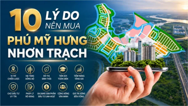 Top 10 lý do nên mua Phú Mỹ Hưng Nhơn Trạch