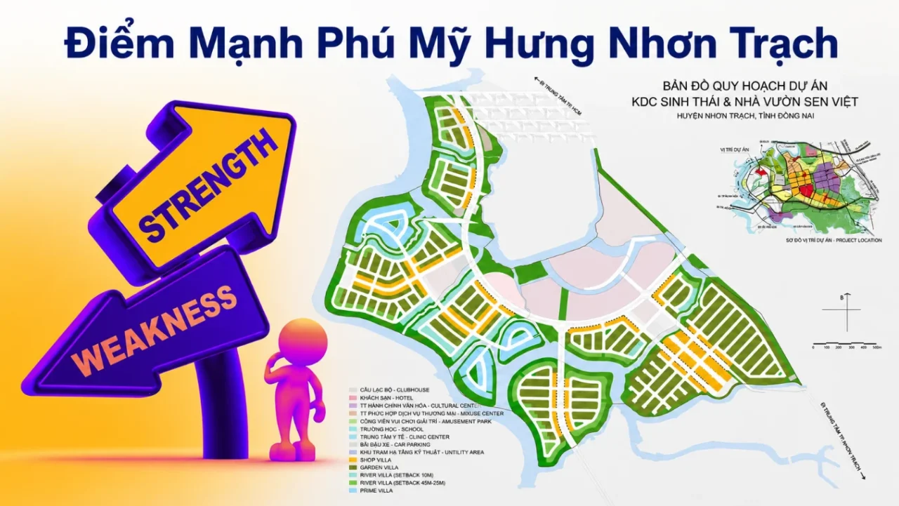 Điểm mạnh và điểm yếu tại Phú Mỹ Hưng Nhơn Trạch