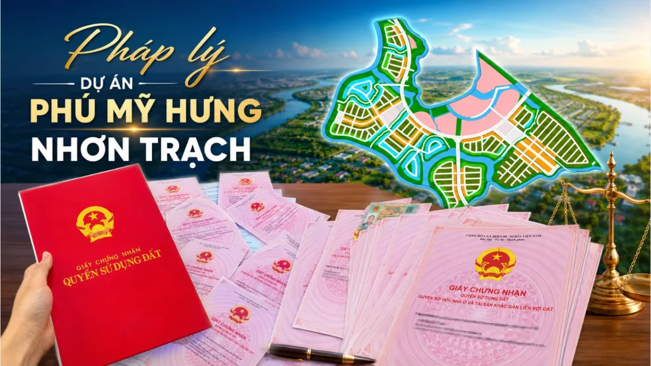 Pháp lý dự án Phú Mỹ Hưng Nhơn Trạch - Đồng Nai 3 Pháp lý dự án Phú Mỹ Hưng Nhơn Trạch