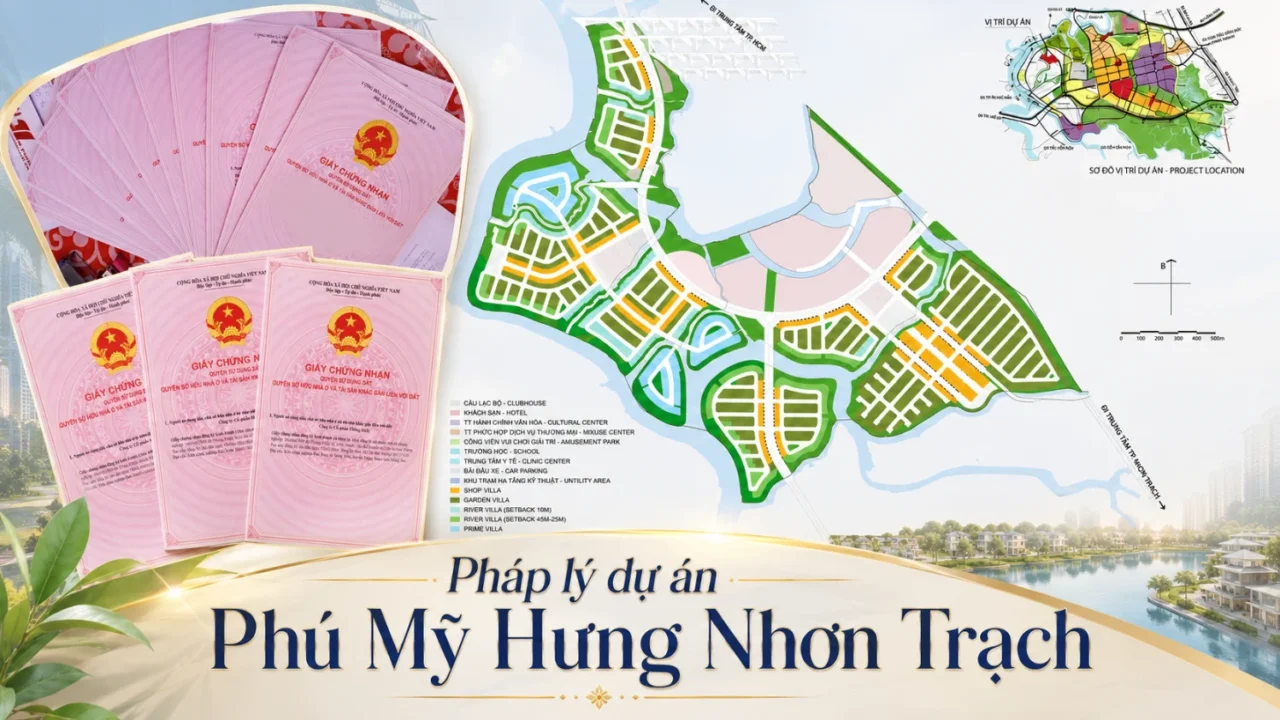 Pháp lý dự án Phú Mỹ Hưng Nhơn Trạch - Đồng Nai 2 Pháp lý dự án Phú Mỹ Hưng Nhơn Trạch