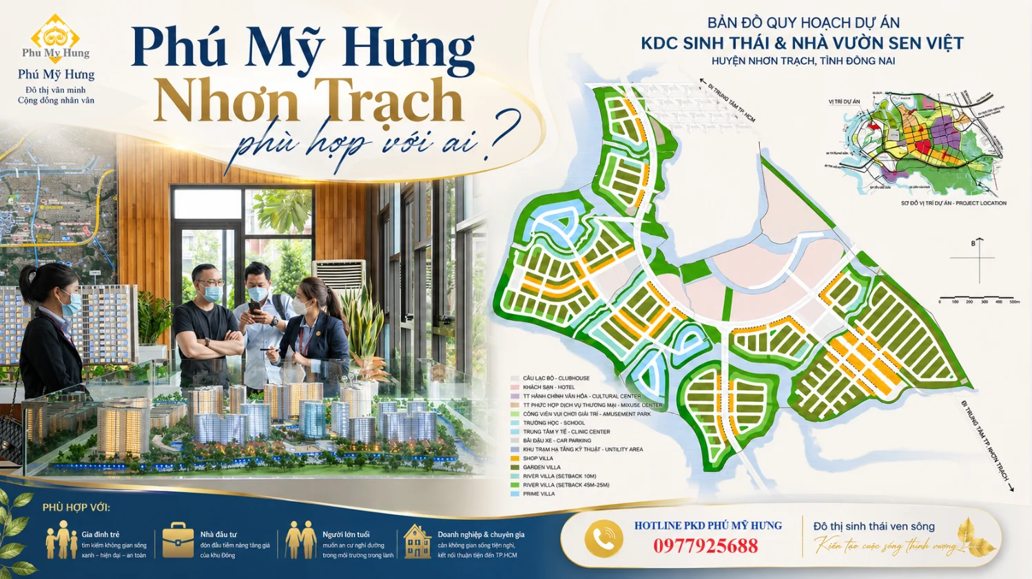 Phú Mỹ Hưng Nhơn Trạch Phù Hợp Với Những Nhóm Khách Hàng Nào?